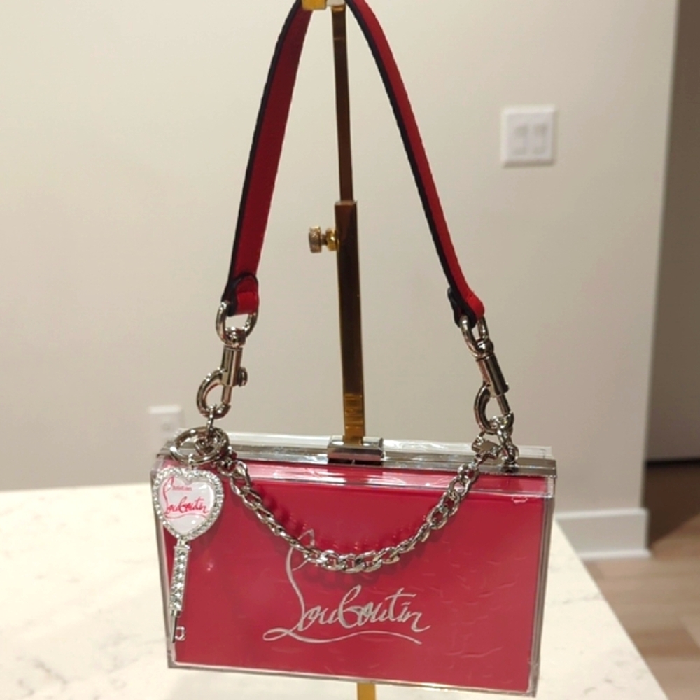 Christian Louboutin Paper Shopping Bag UPCYCLED NOVELTY Clutch